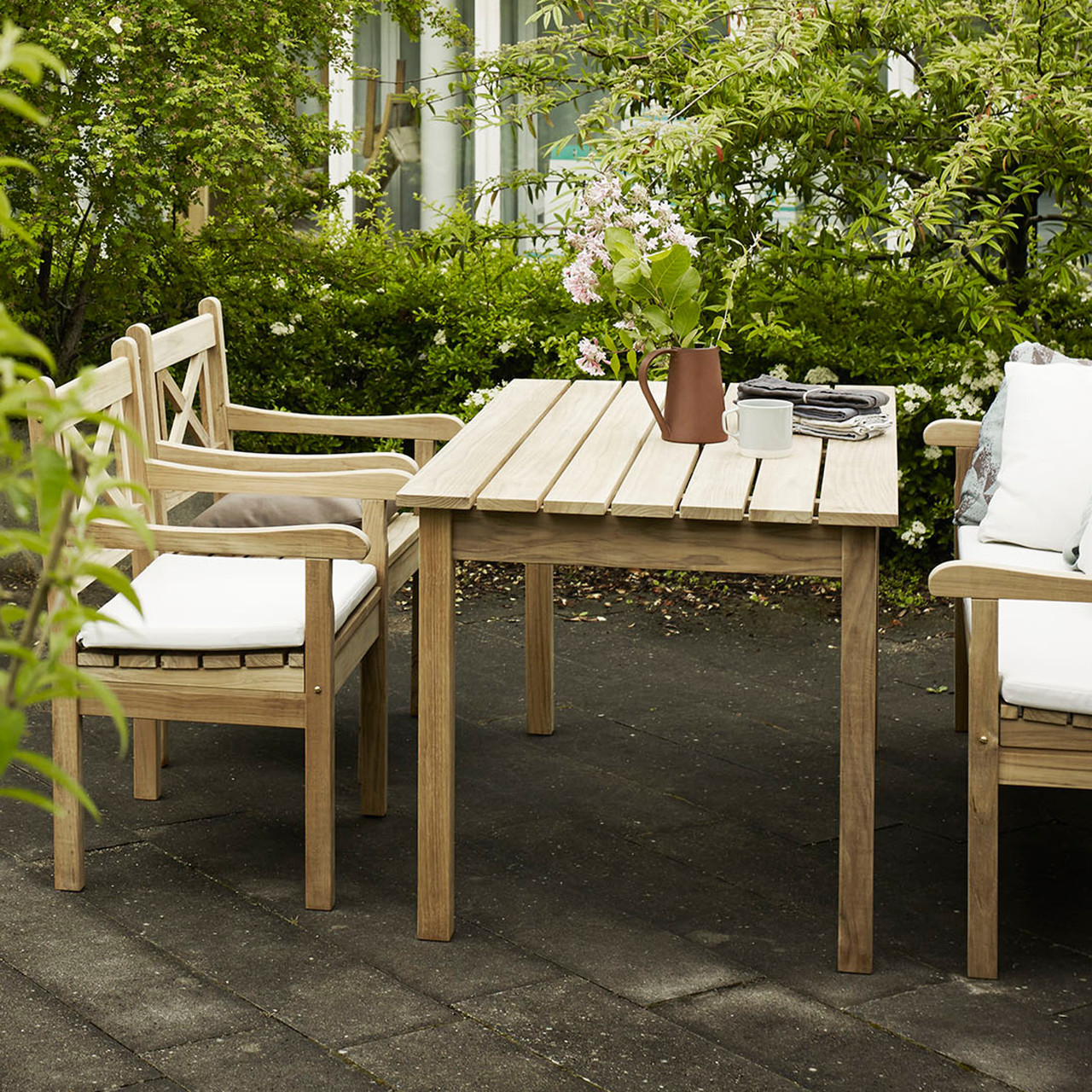 Gartenset Skagen aus Teak
