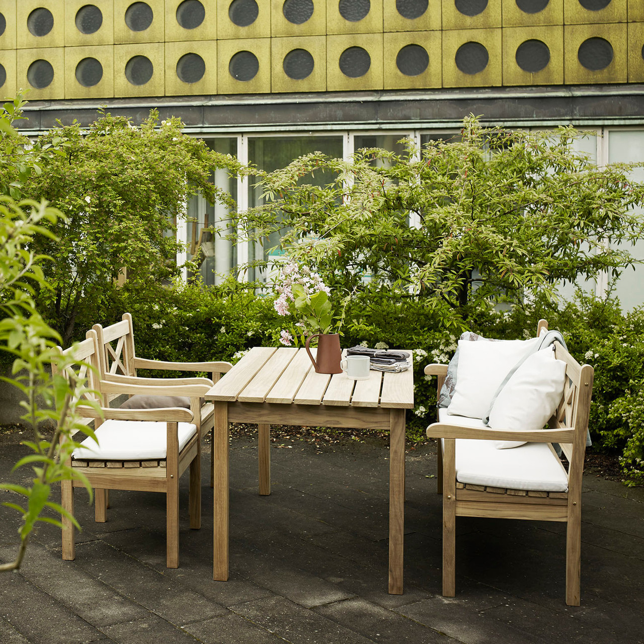 Gartenset Skagen aus Teak