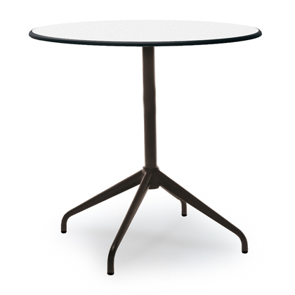 Flötotto PRO Vierstern-Aluminiumtisch, HPL - Rund