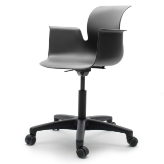 Flötotto PRO ARMCHAIR Drehstuhl - graphitschwarz / polyamid-schwarz