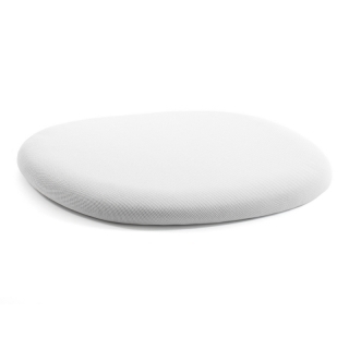 Flötotto PRO ARMCHAIR Viersternholzgestell - Sitzpolster-schneeweiss