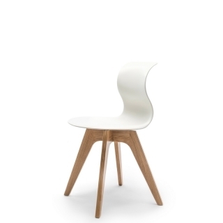 Flötotto PRO CHAIR Viersternholzgestell, Größe 3 - schneeweiss