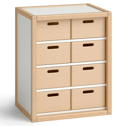 Flötotto Container mit 8 Schubkästen, H74 B60 T45