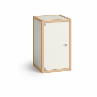 Flötotto Container mit Tür, H74 B45 T45 - links