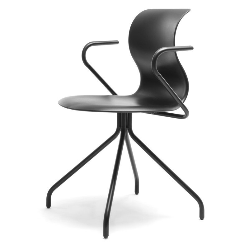 Flötotto PRO CHAIR X-Gestell - Armlehnen_graphitschwarz