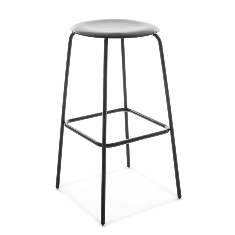 Flötotto PRO STOOL Vierbeingestell High - Graphitschwarz