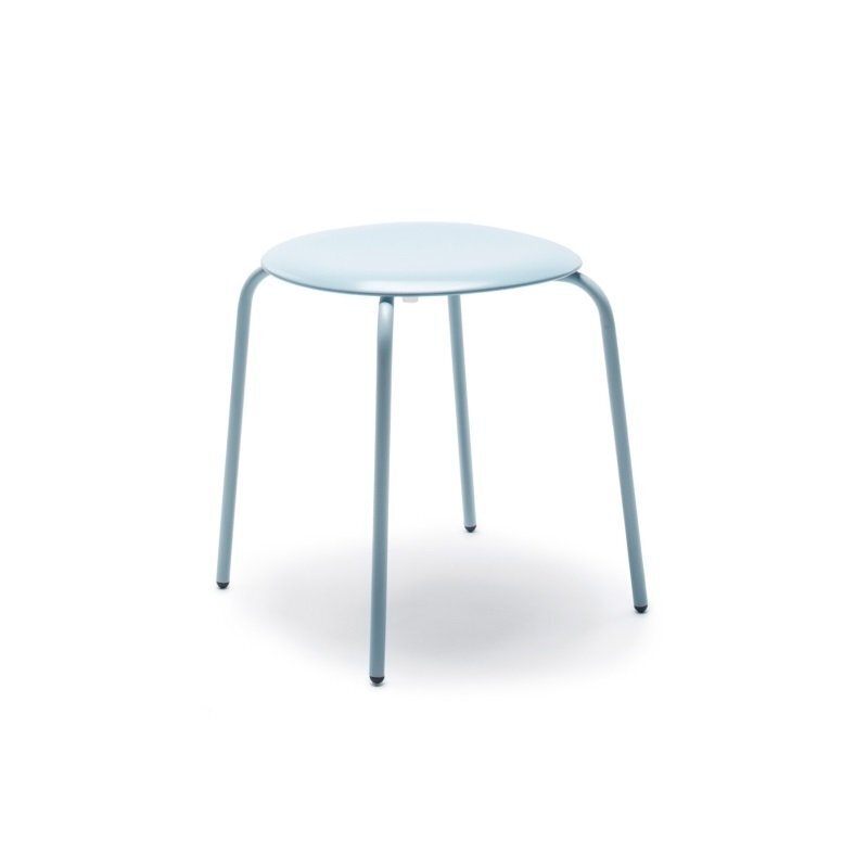Flötotto PRO STOOL Vierbeingestell Niedrig - Aquablau