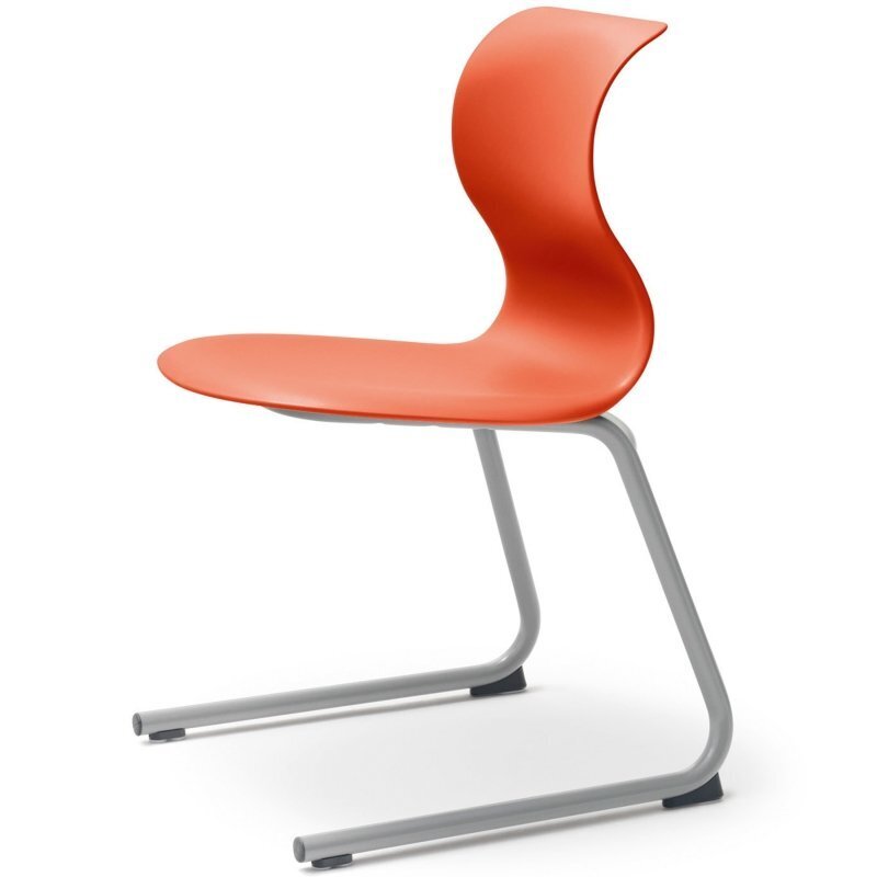 Flötotto PRO CHAIR C-Gestell, Grösse 7 - Korallrot