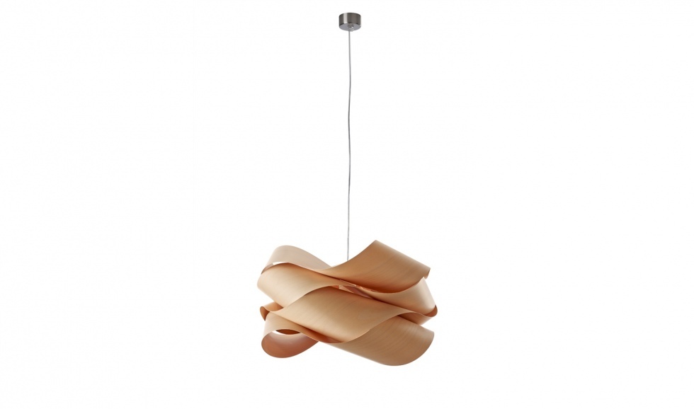 LZF Pendelleuchte Link - Buche
