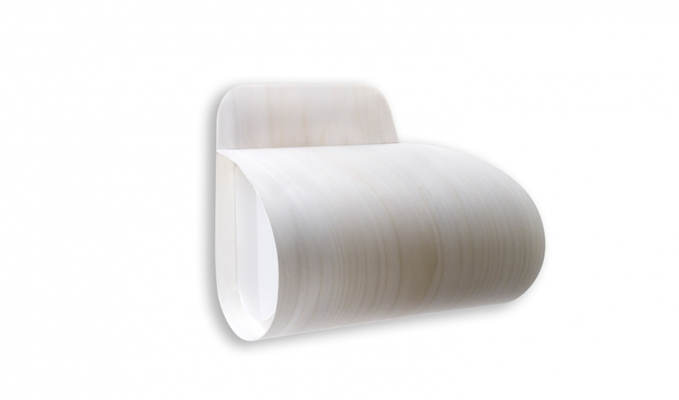 LZF Wandleuchte Pleg - American White Wood