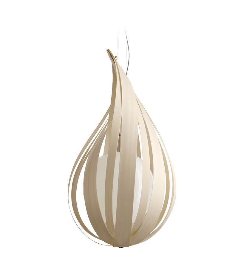 LZF Pendelleuchte Raindrop - American_White_Wood