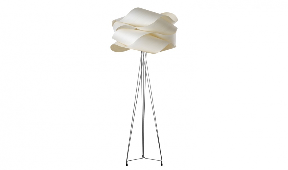 LZF Stehleuchte Link - American White Wood