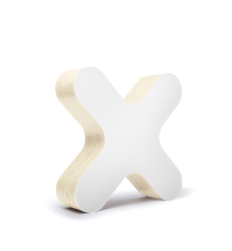 LZF Tischleuchte X-Club - American White Wood