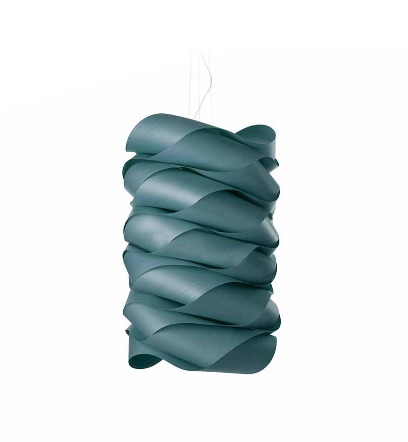 LZF Pendelleuchte Link Chain 3 - Tuerkis