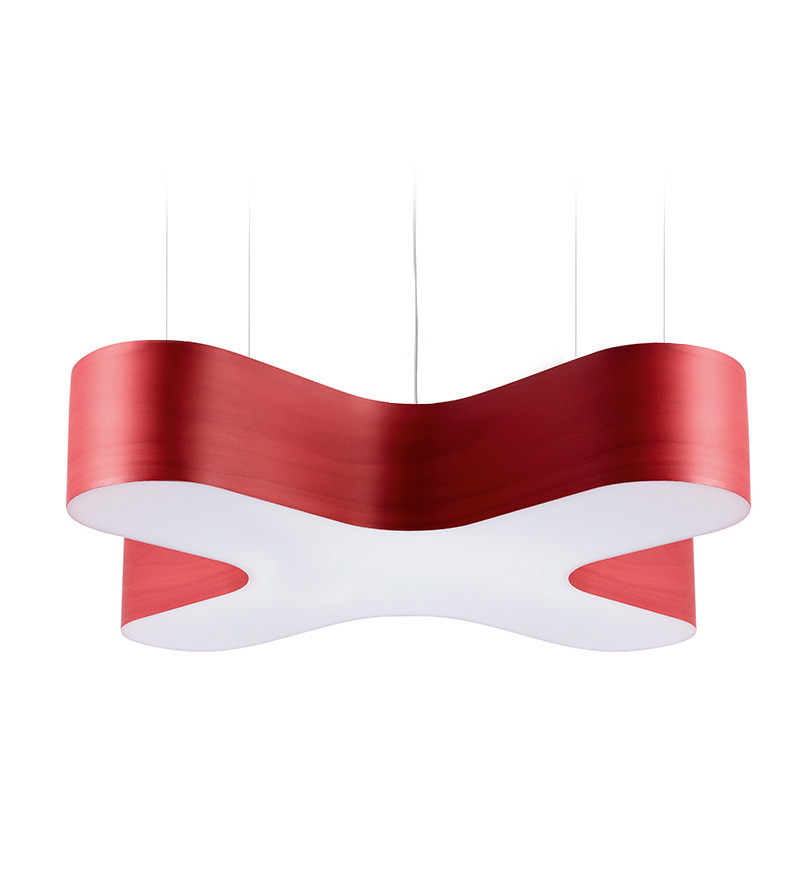 LZF Pendelleuchte X-Club - Rot