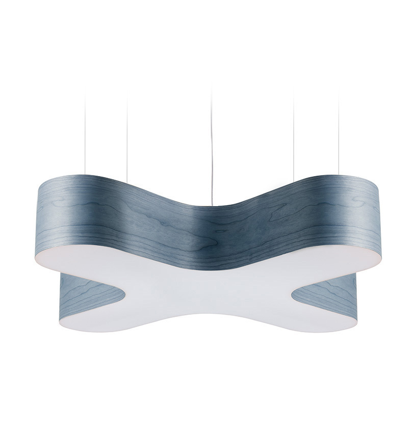 LZF Pendelleuchte X-Club - Blau