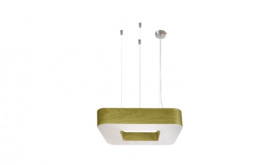 LZF Pendelleuchte Cuad  - Small_Gruen