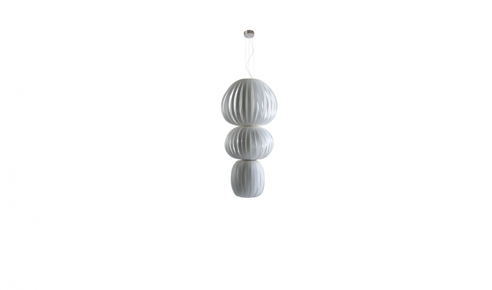 LZF Pendelleuchte Totem - 3 - American White Wood