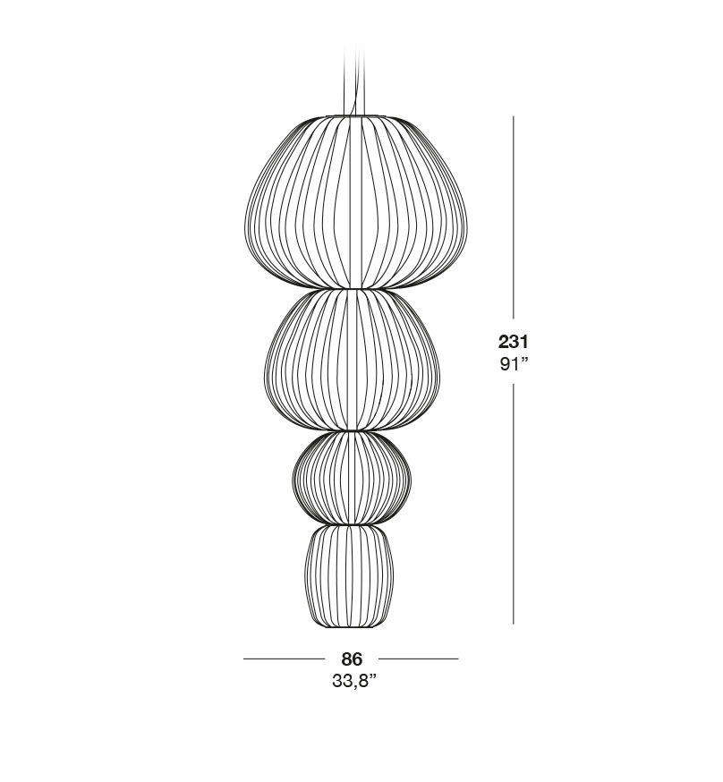 LZF Pendelleuchte Totem - 4
