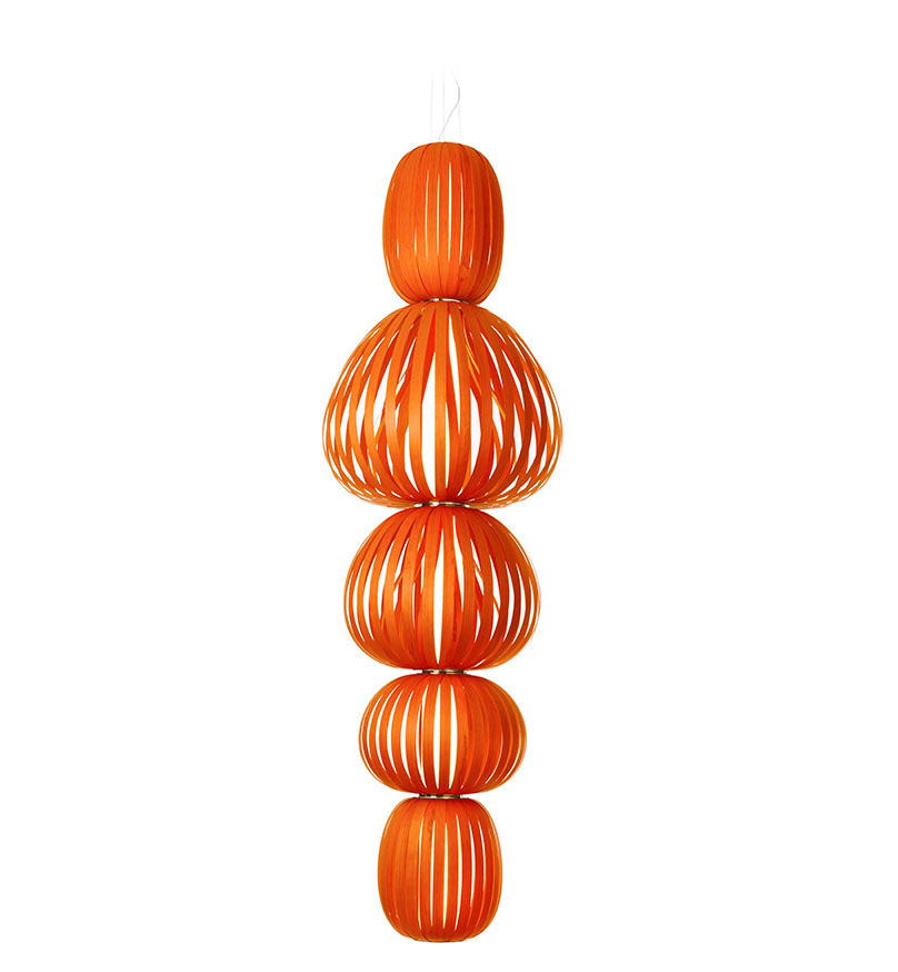 LZF Pendelleuchte Totem - 5 - Orange