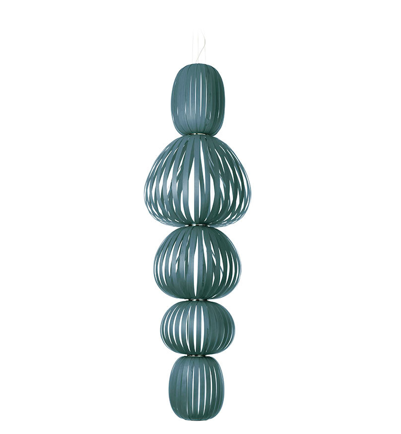 LZF Pendelleuchte Totem - 5 - Tuerkis