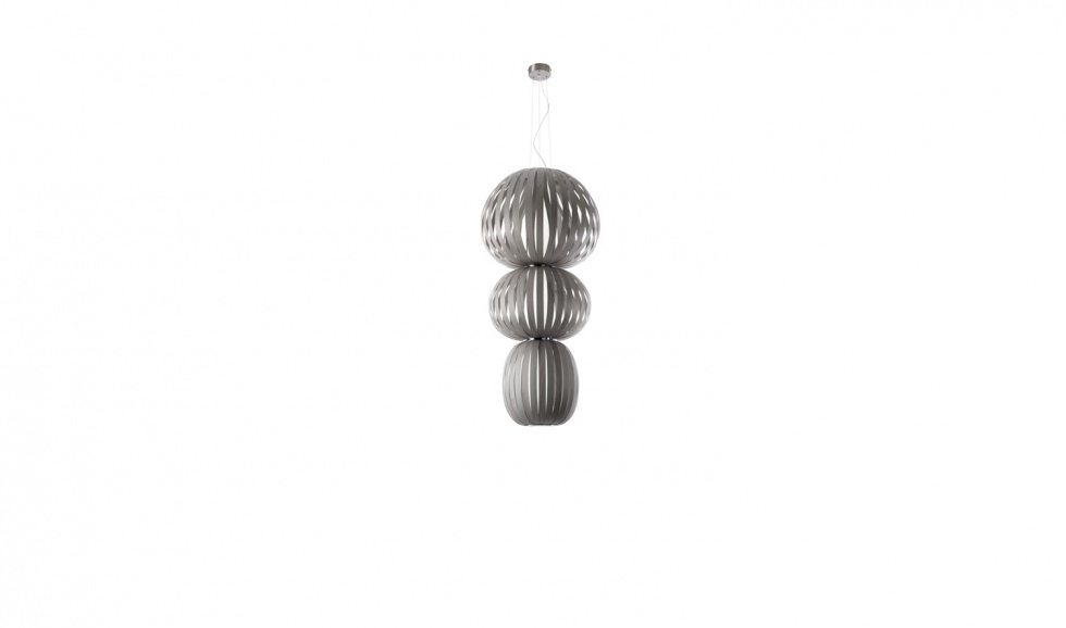 LZF Pendelleuchte Totem - 3 - Grau