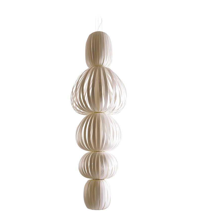 LZF Pendelleuchte Totem - 5 - American White Wood