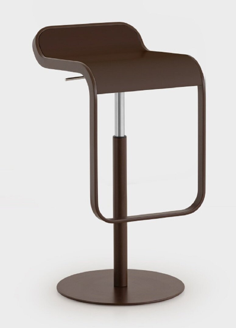 Lapalma Lem 55-67 Hocker / Barhocker - Pulverlackiert - 23 Caffè