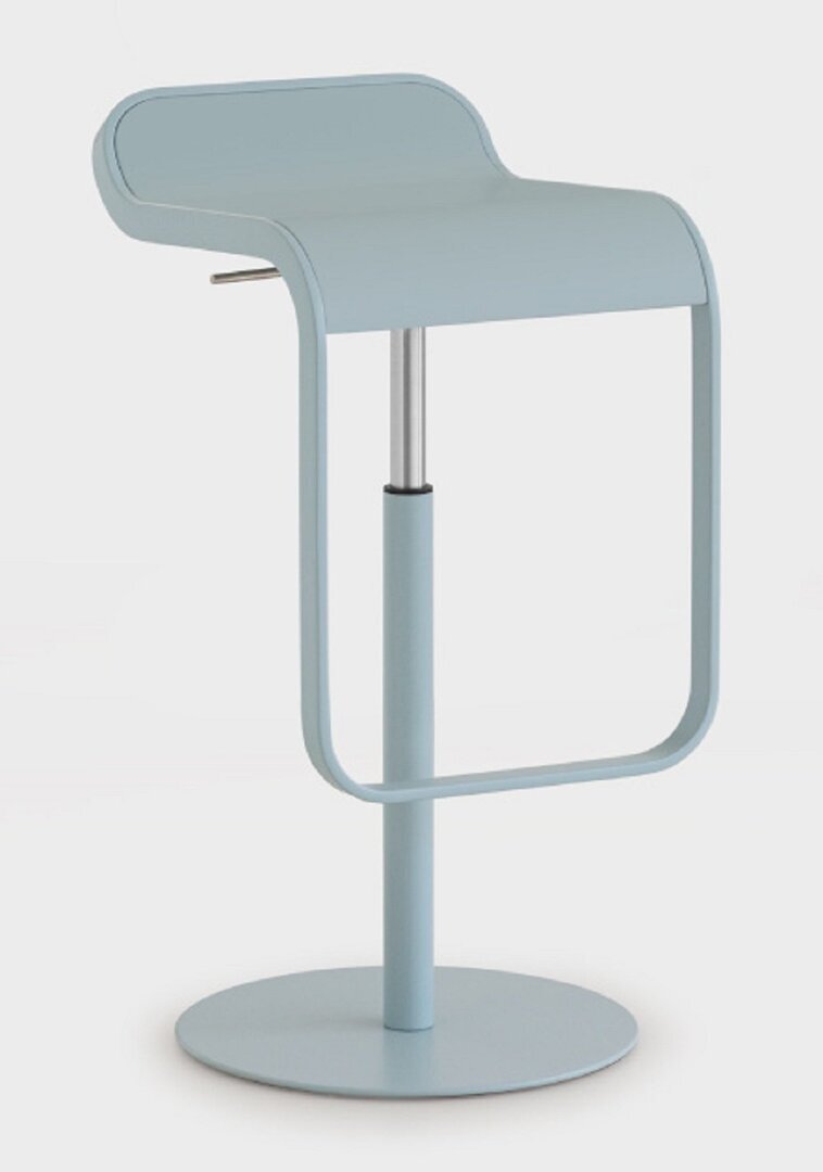 Lapalma Lem 55-67 Hocker / Barhocker - Pulverlackiert - 21 Celeste