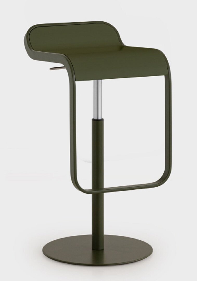 Lapalma Lem 55-67 Hocker / Barhocker - Pulverlackiert - 24 Oliva