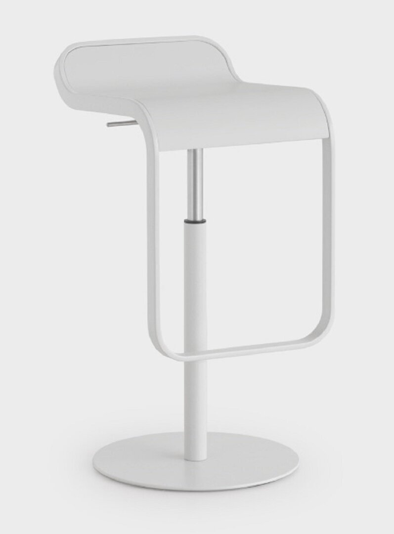 Lapalma Lem 55-67 Hocker / Barhocker - Pulverlackiert - 20 Perla