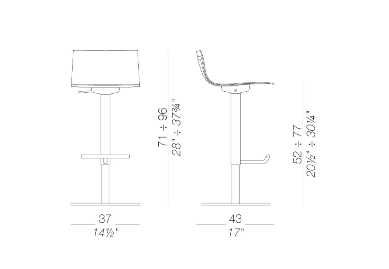Lapalma Thin Hocker
