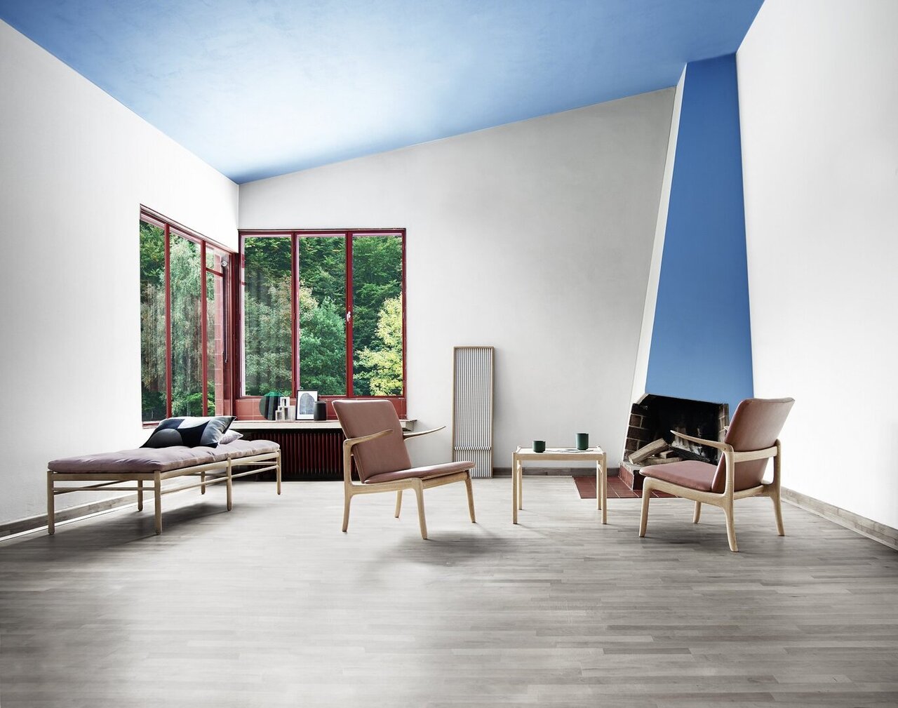 Carl Hansen & Søn OW150 Daybed mit Textilbezug