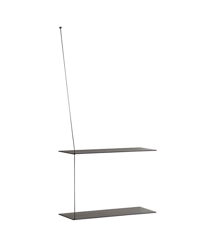 Woud Stedge Shelf Small-Black