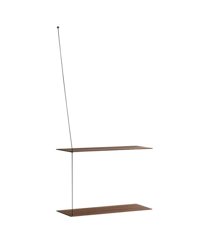 Woud Stedge Shelf Small-Smoked oak