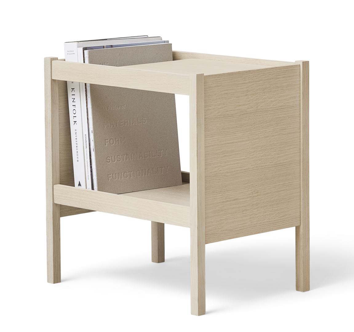 Form & Refine Journal Beistelltisch - Eiche Weiss Geölt