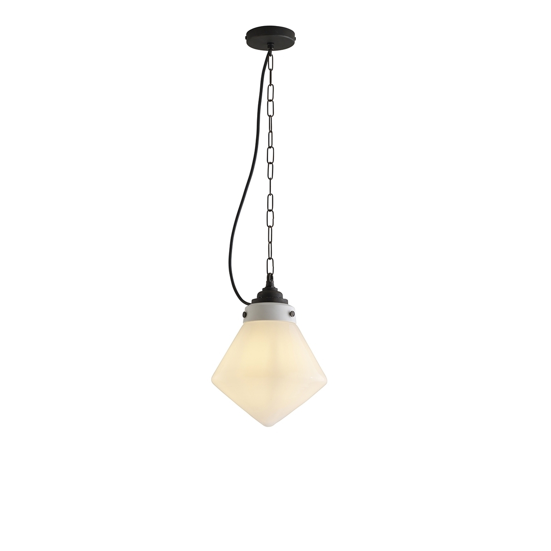 ORIGINAL BTC Point Pendant, Opal and Weathered Brass