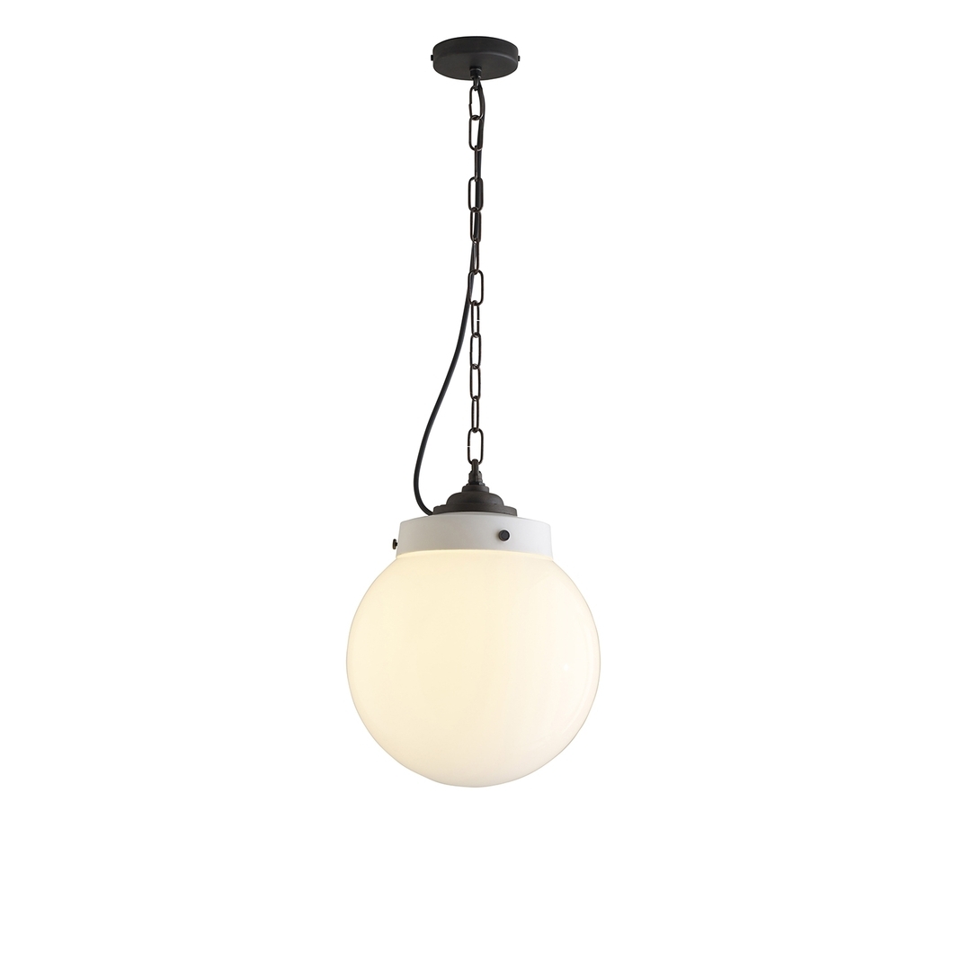 ORIGINAL BTC Hampton Pendant, Size 2, Opal and Weathered Brass