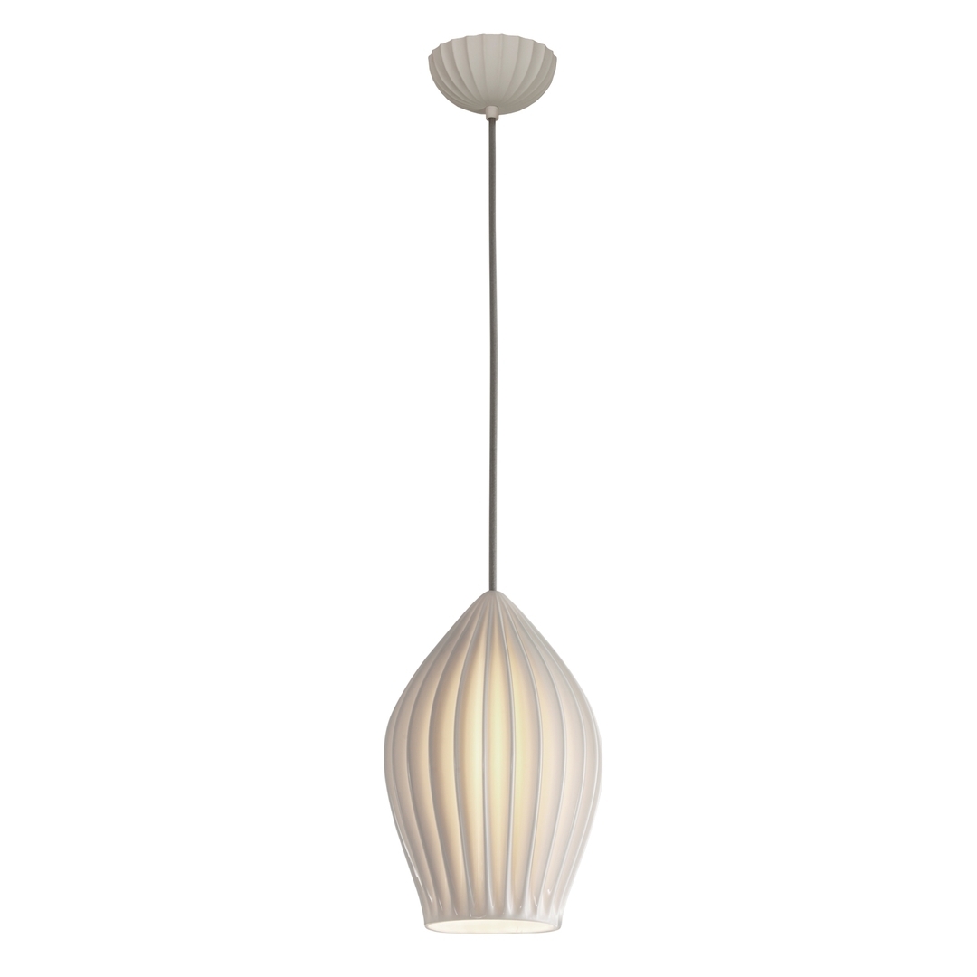 ORIGINAL BTC Fin Pendant, Sand and Taupe Braided Cable