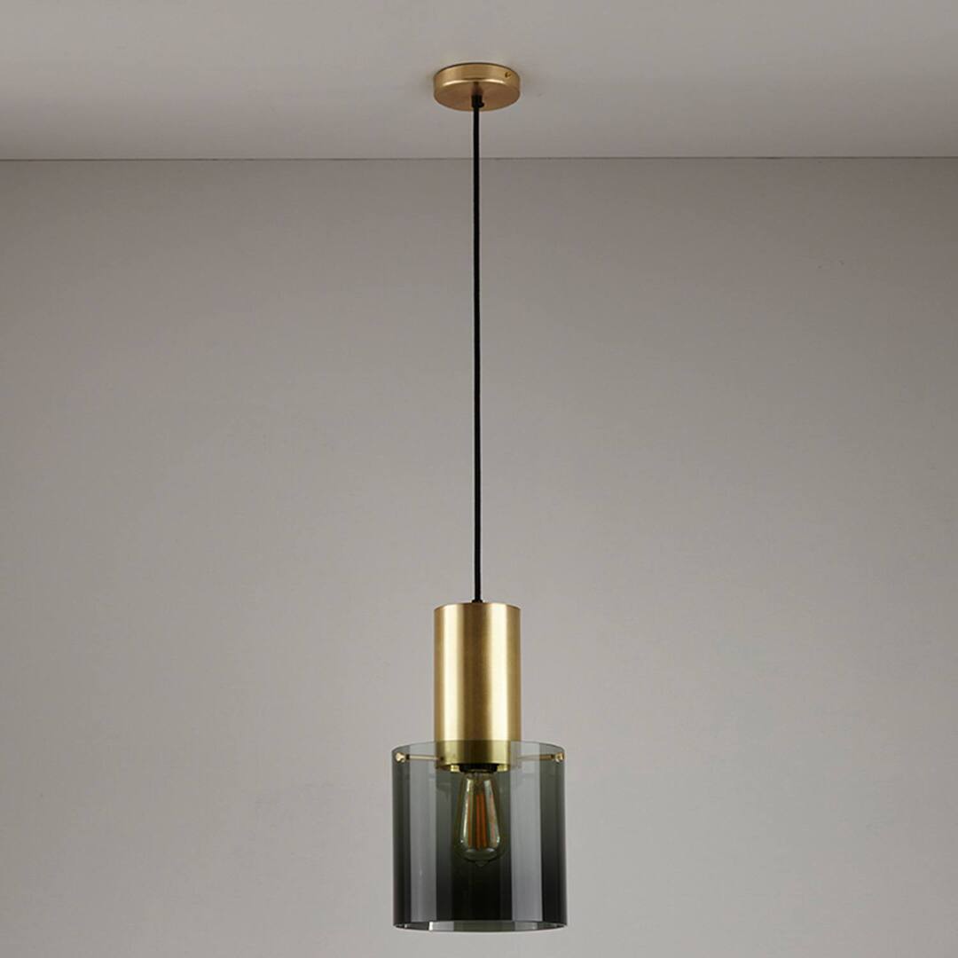 ORIGINAL BTC Walter Pendant, Size 2 - brass anthracite