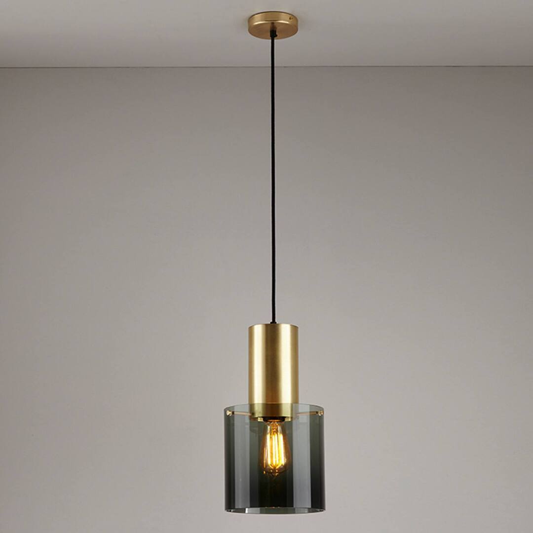 ORIGINAL BTC Walter Pendant, Size 2 - brass anthracite