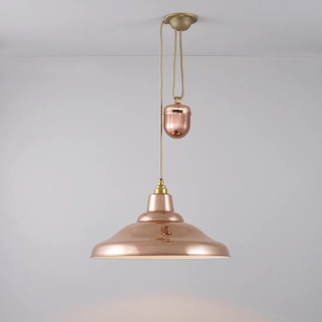 ORIGINAL BTC Rise & Fall School Light - Polished Copper