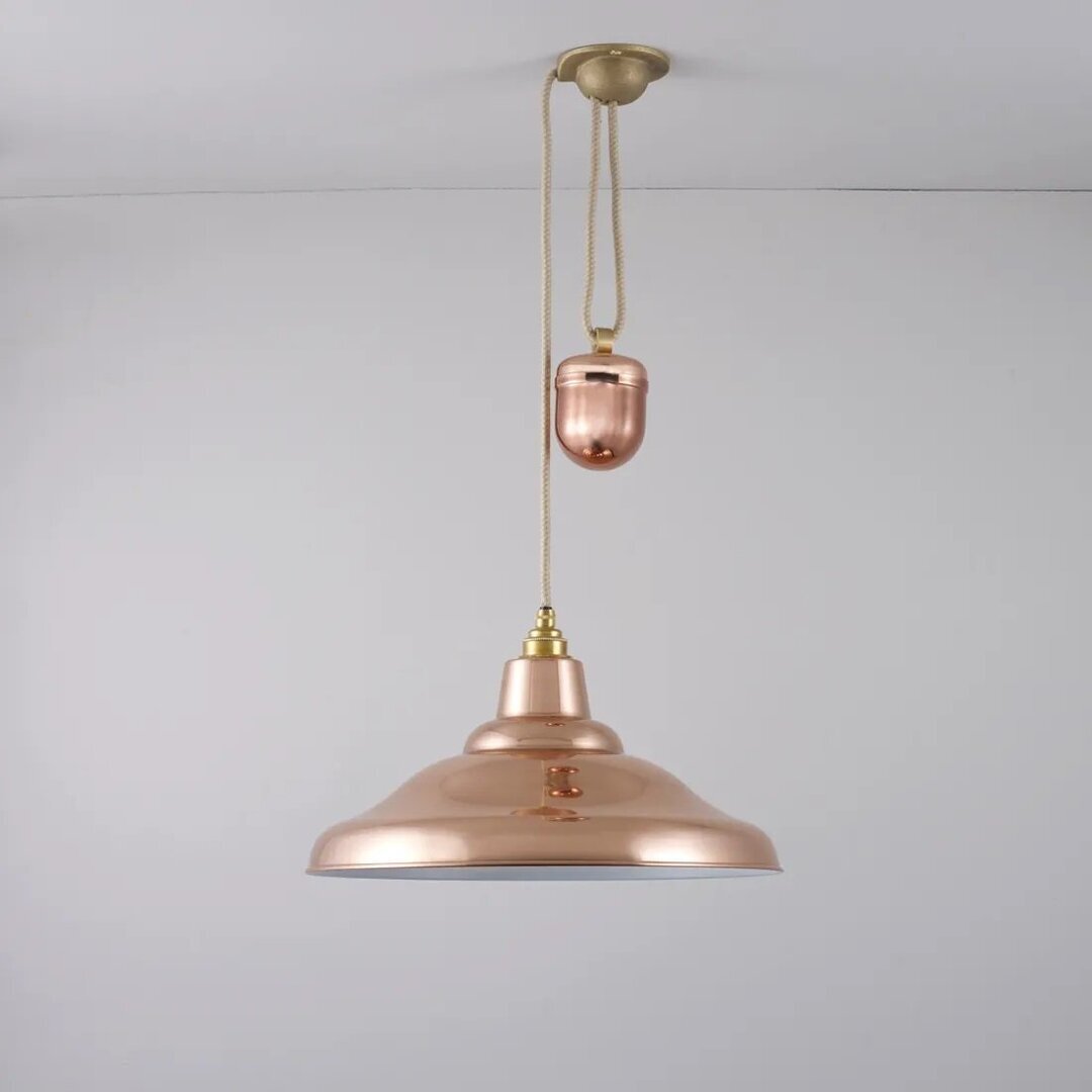 ORIGINAL BTC Rise & Fall School Light - Polished Copper