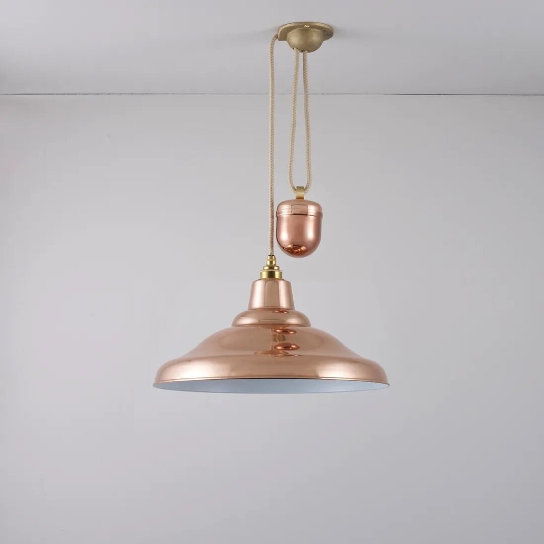 ORIGINAL BTC Rise & Fall School Light - Polished Copper