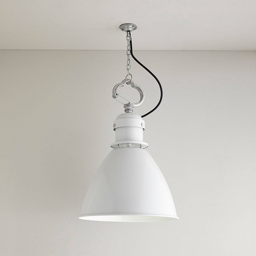 ORIGINAL BTC Small 7380 Pendant Light - Light grey