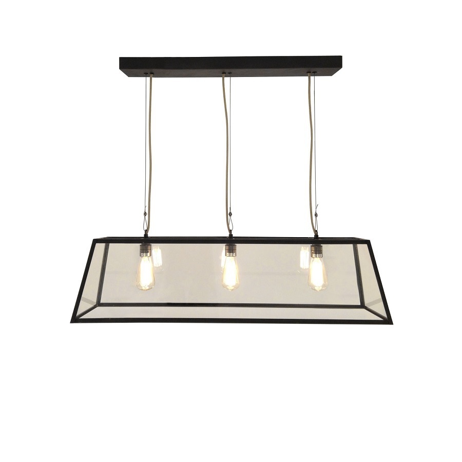 ORIGINAL BTC Diner, Internally Glazed, 75 Light - Weathered Brass