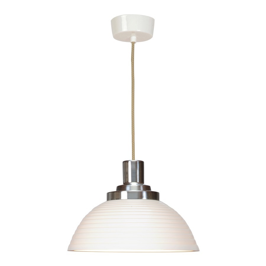 ORIGINAL BTC Cosmo Stepped Pendant Light, White