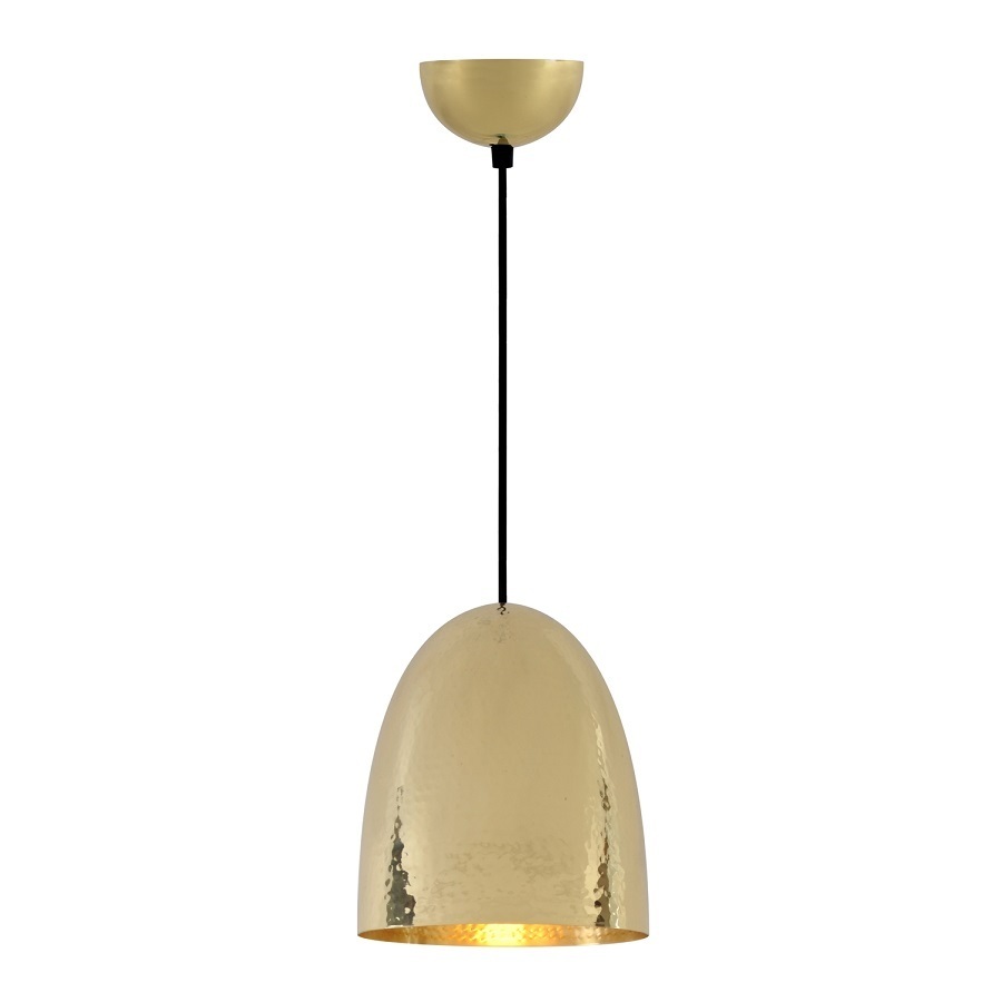ORIGINAL BTC Stanley Medium Pendant Light - Hammered Brass