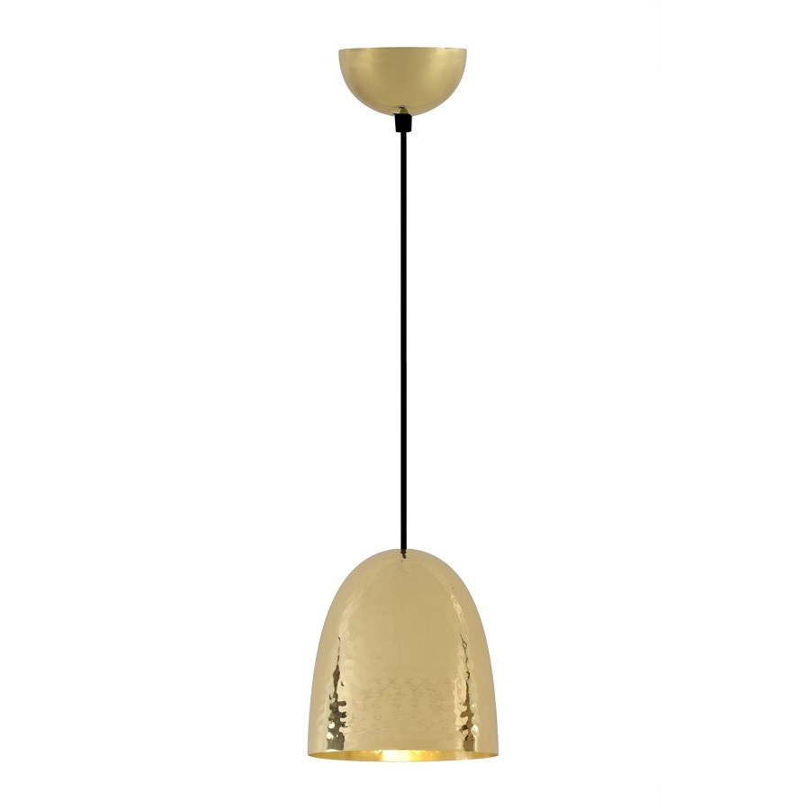 ORIGINAL BTC Stanley Small Pendant Light - Hammered Brass
