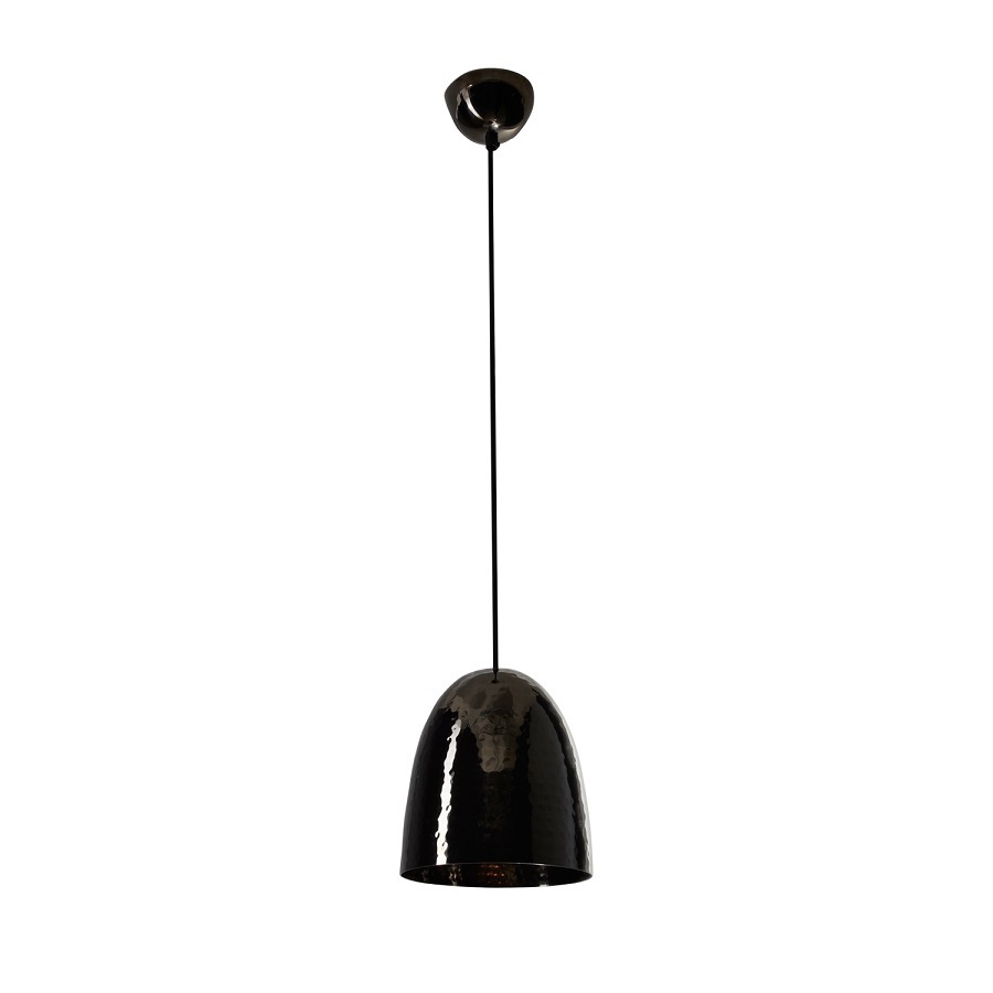 ORIGINAL BTC Stanley Small Pendant Light - Hammered Black Nickel